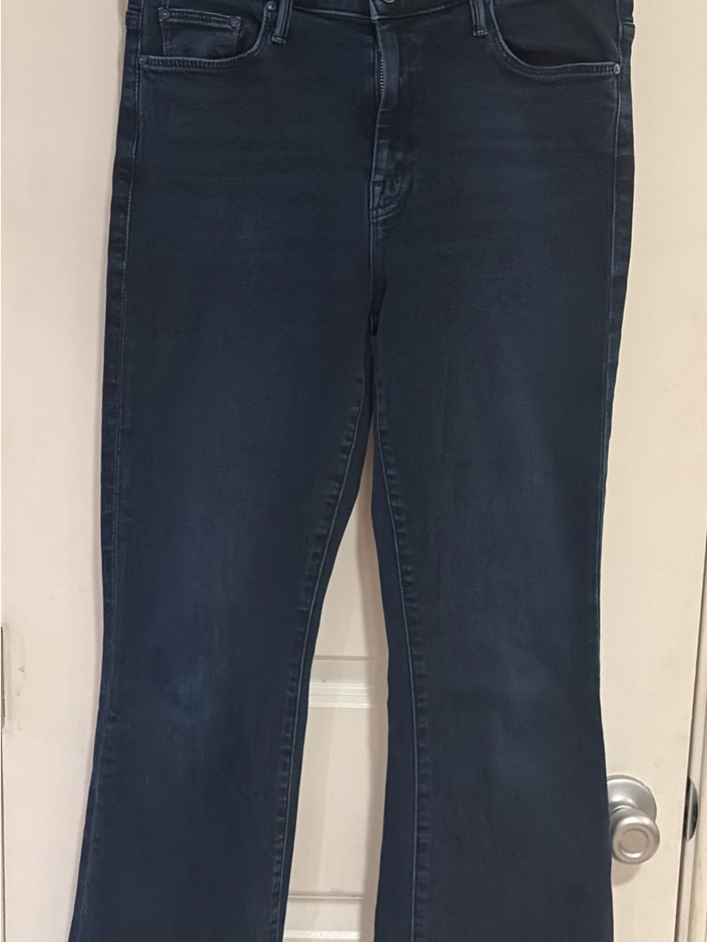 MOTHER Dark Blue Flare Jeans